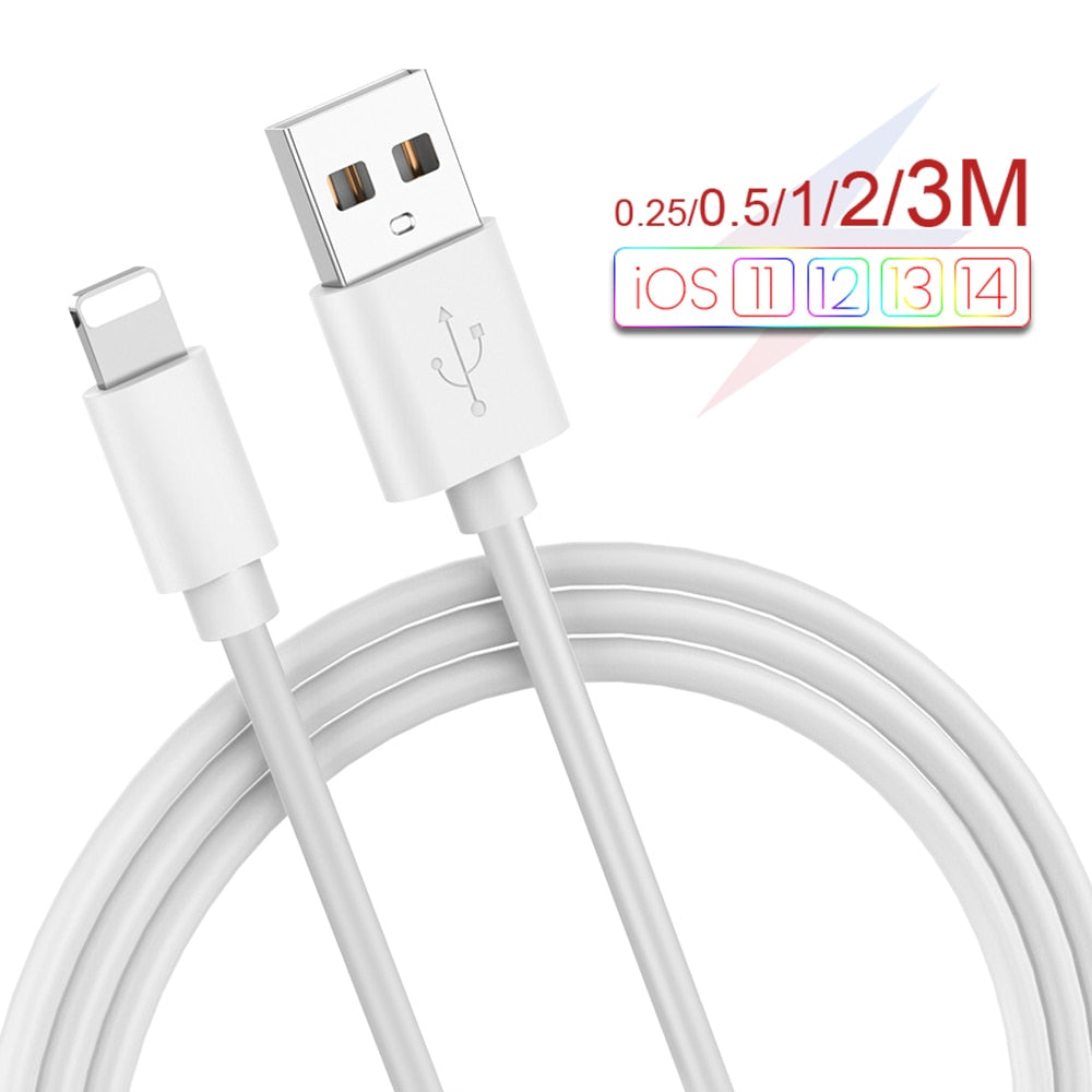 2A Fast Charging USB Lightning Cable For iPhone