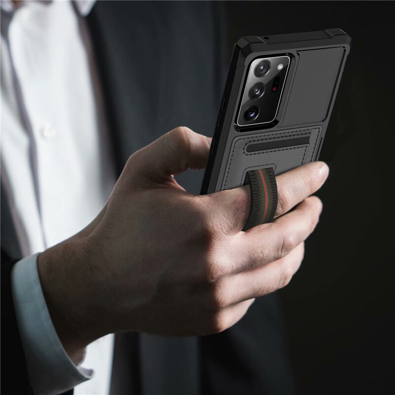 Samsung S22/Plus/Ultra Shockproof Cardholder Case