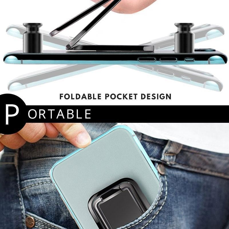 Square Double Magic Ring Phone Holder
