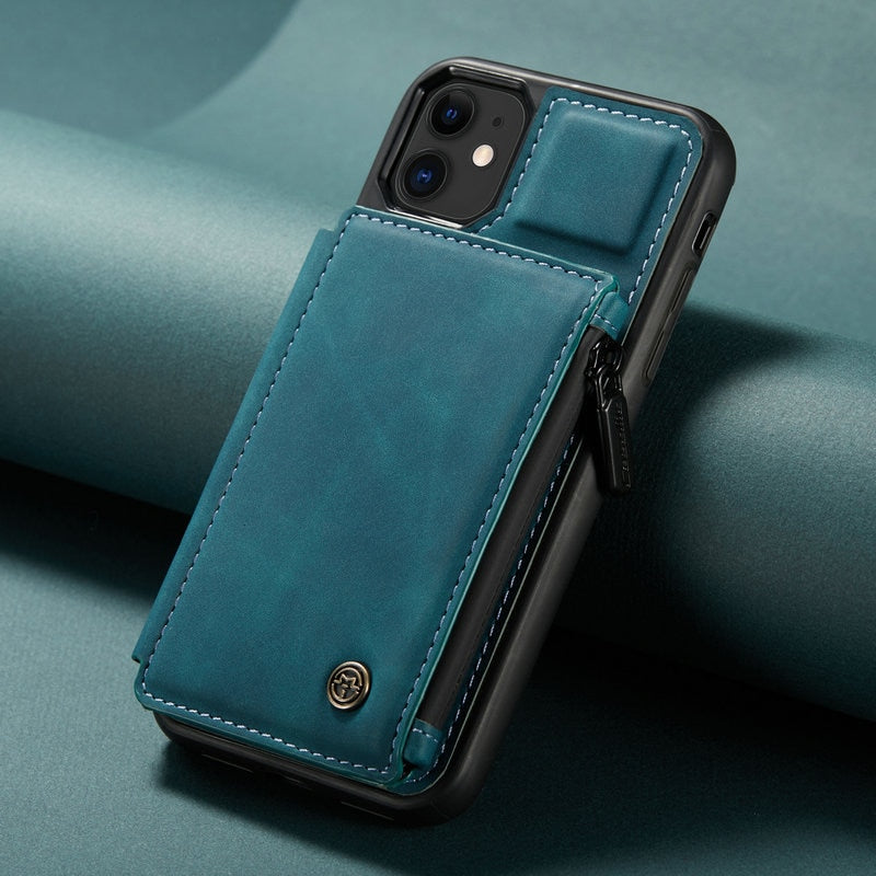 iPhone 11 Series RFID Protective Wallet Case