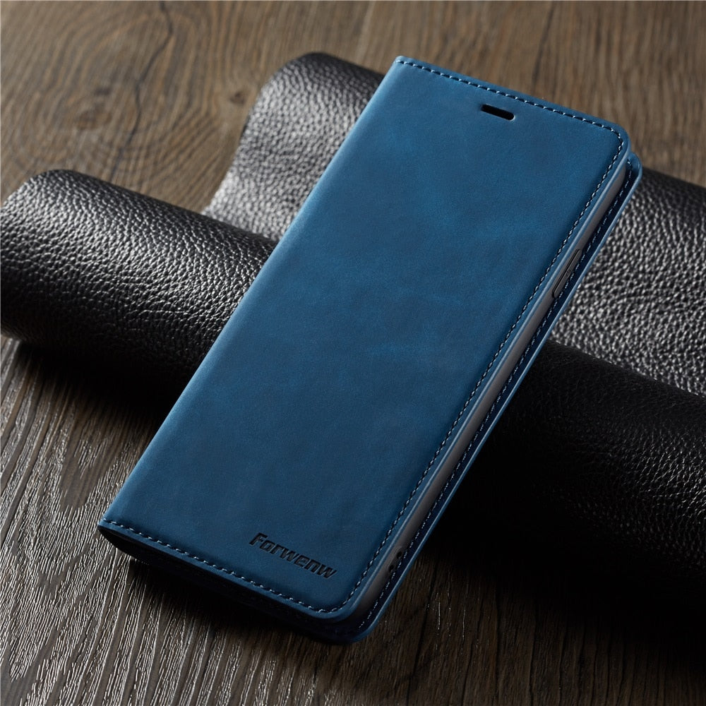 iPhone 12 Series Luxury Flip Wallet Leather Case