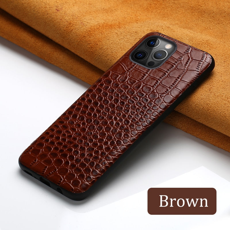 iPhone 11 Series Genuine Leather Case