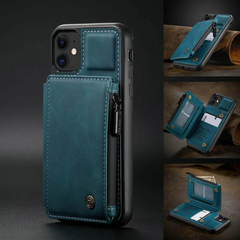 iPhone 13 Series RFID Protective Wallet Case