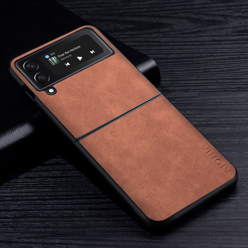 Samsung Z Flip3 5G Leather Case