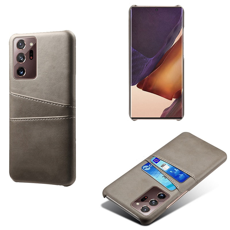 Samsung S22/Plus/Ultra Leather Cardholder Case