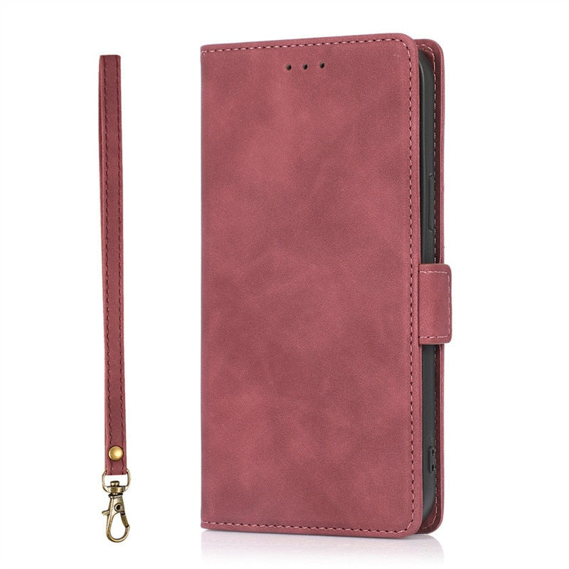 Samsung S21/S20/S10/Note/Plus/Ultra/FE Magnetic Flip Leather Wallet Case S10 S20 S21 Note