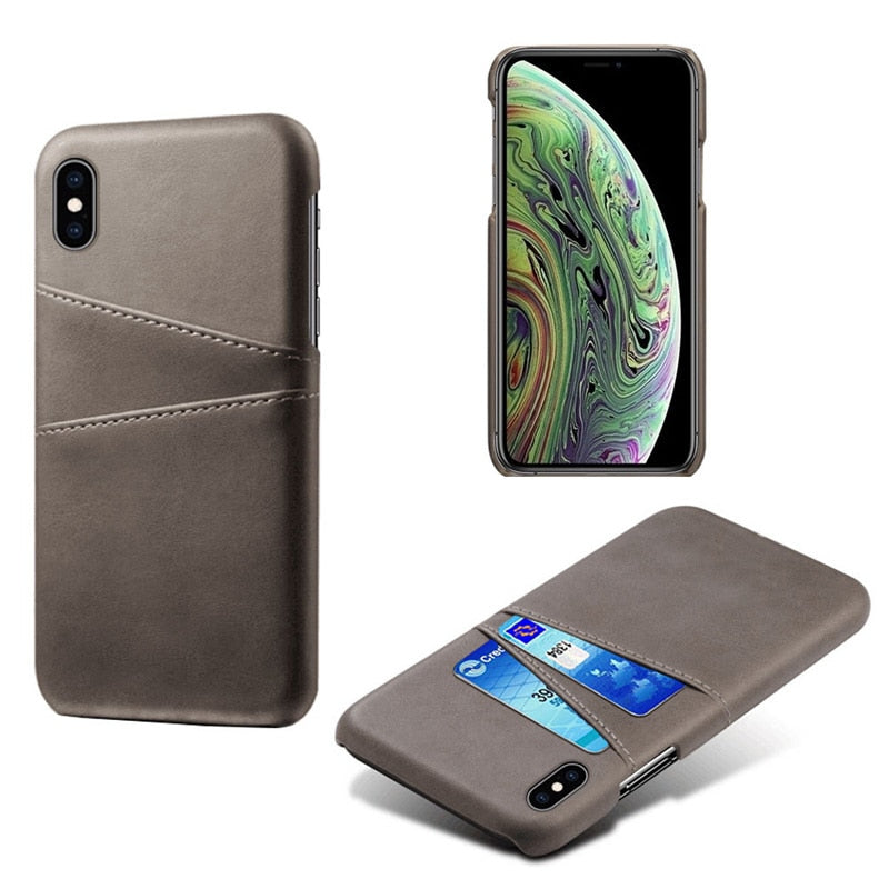iPhone X Series Luxury Cardholder Case
