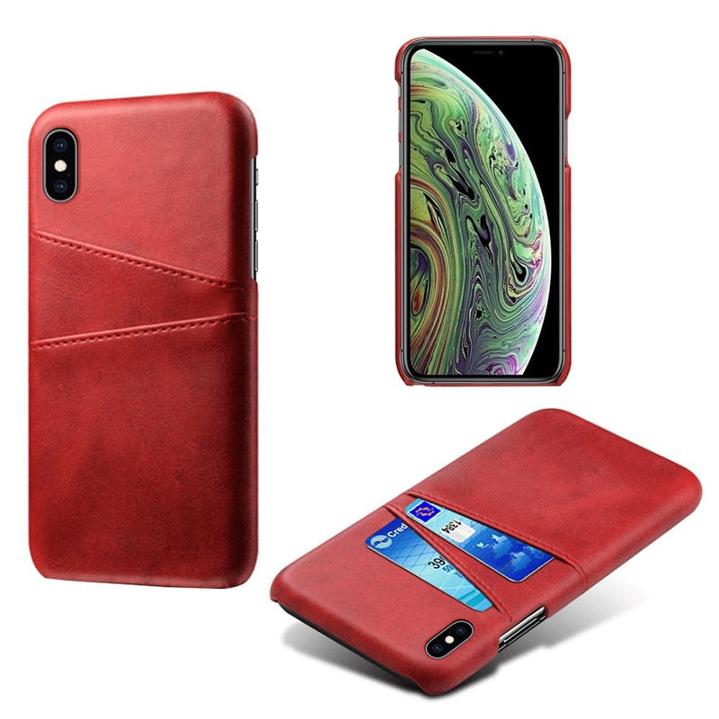 iPhone SE2/SE3/7/8 Series Luxury Cardholder Case