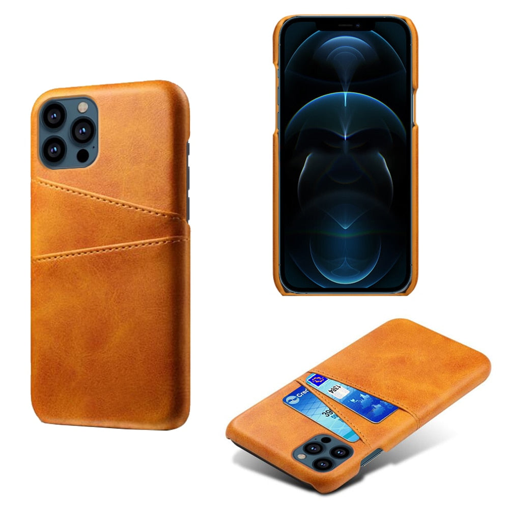 iPhone 11 Series Luxury Cardholder Case