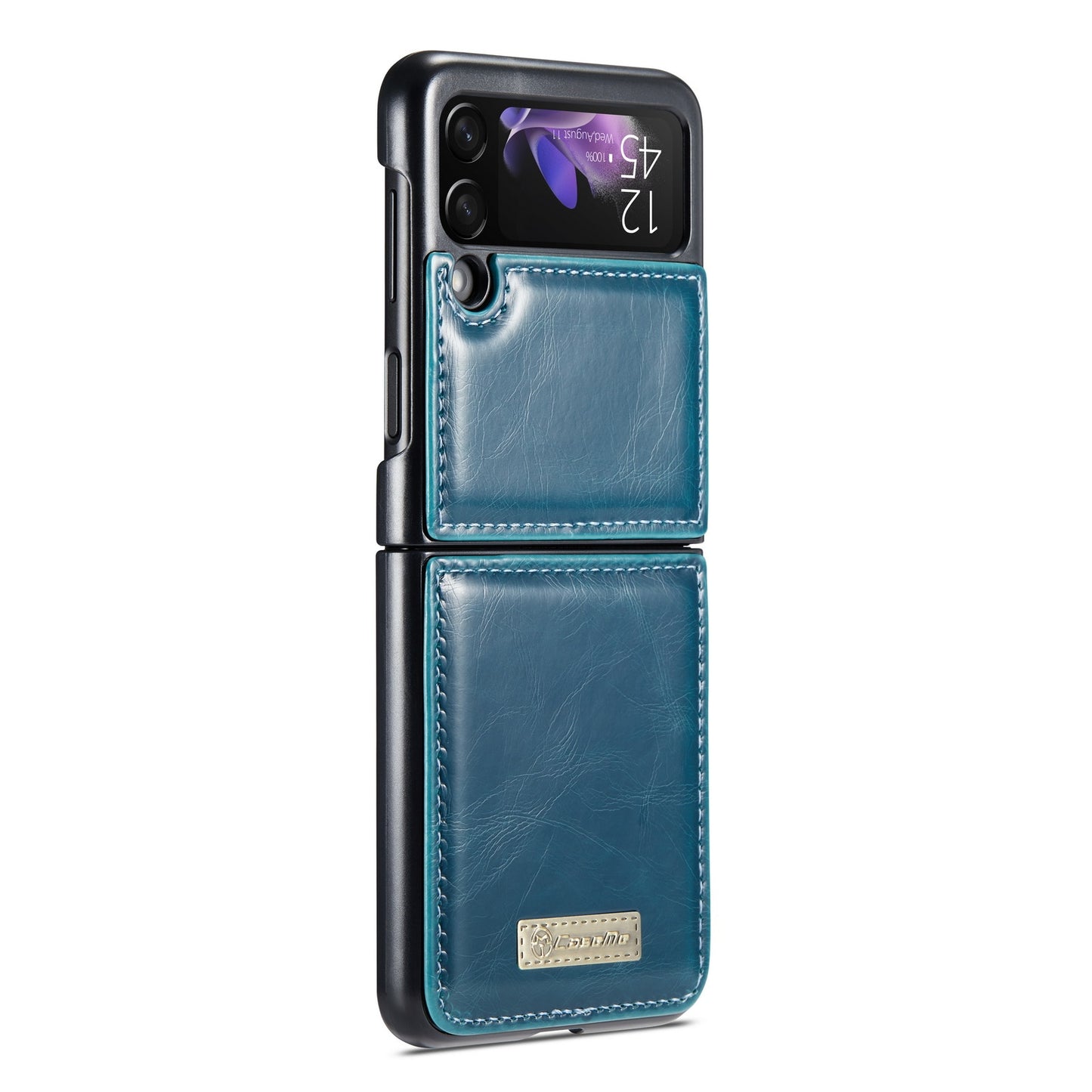 Samsung Z Flip3 Shockproof Leather Case