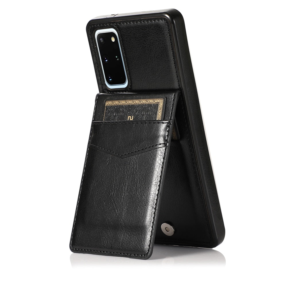 Samsung GalaxyVertical Flip Leather Cardholder Case