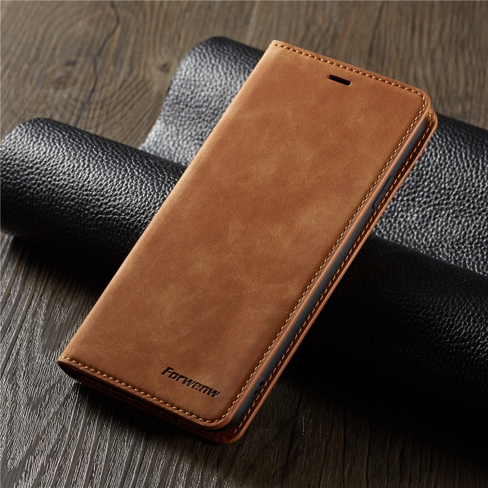 iPhone 13 Series Luxury Flip Leather Wallet Case
