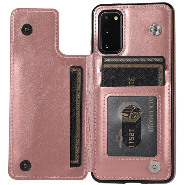 Samsung S20 Note Flip Cardholder Case