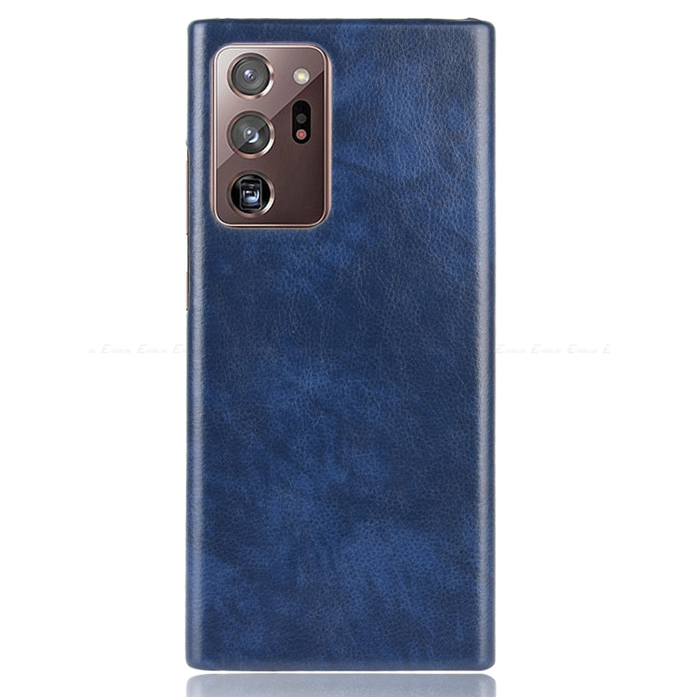 Samsung S20 Leather Back Cover Case
